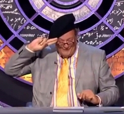 Benny Hill reference on QI, 2009