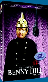 Click to see a larger version of the Dutch Filmworks DVD, The Best of Benny Hill Volume 2