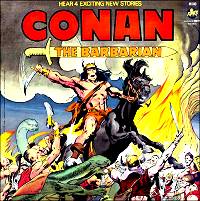 Conan: The Jewel of the Ages, Shadow of the Stolen City, The Thunder Dust, The Crawler in the Mists