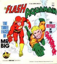 The Flash: The Three Faces of Mr Big & Aquaman: Defeat of the Dehydrator